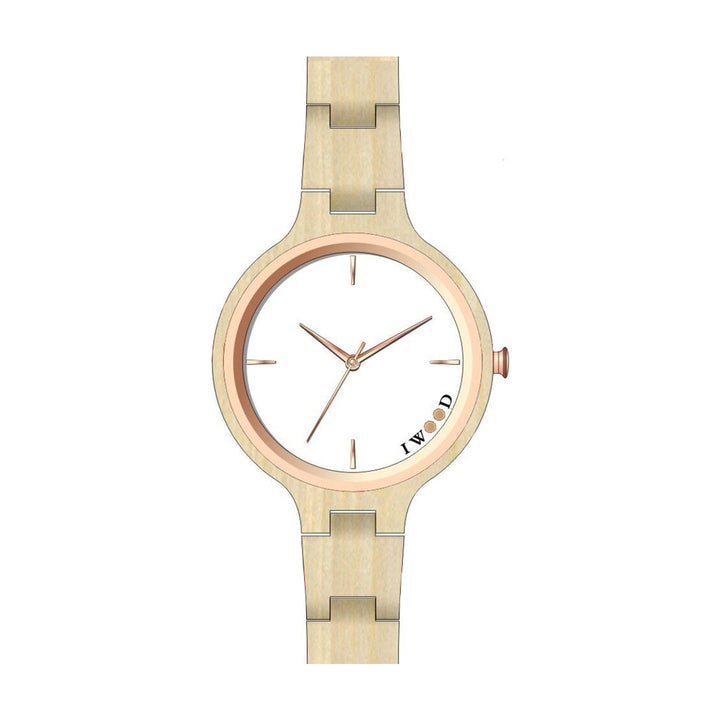 Iwood Real Wood Ladies Watch IW18442001 - Iwood Real Wood Ladies Watch IW18442001