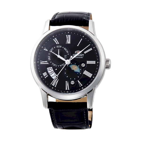 Orient Sun and Moon Automatic RA-AK0010B30B Mens Watch - Orient Sun and Moon Automatic RA-AK0010B30B Mens Watch