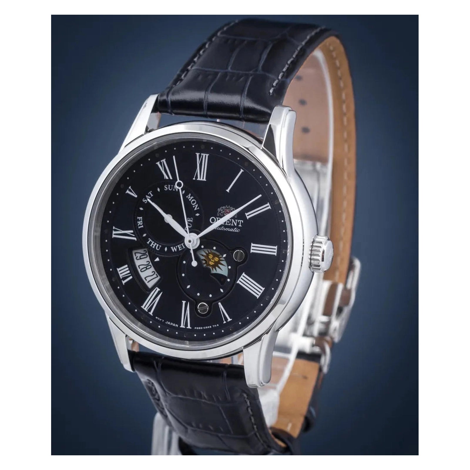 Orient Sun and Moon Automatic RA-AK0011D30B Mens Watch - Orient Sun and Moon Automatic RA-AK0011D30B Mens Watch - View 5