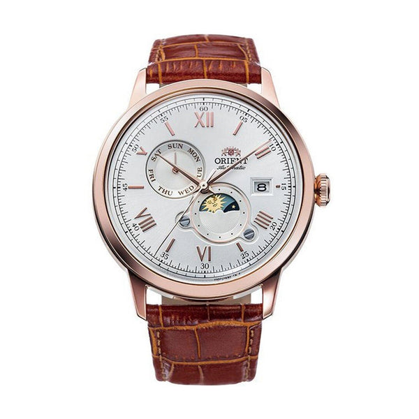 Orient Sun and Moon Automatic RA-AK0801S30B Mens Watch - Orient Sun and Moon Automatic RA-AK0801S30B Mens Watch
