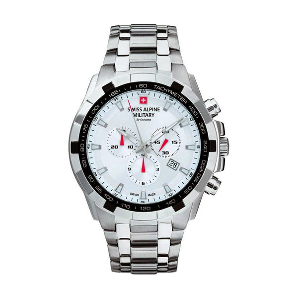 Swiss Alpine Military 7043.9132SAM Mens Watch Chronograph - Swiss Alpine Military 7043.9132SAM Mens Watch Chronograph